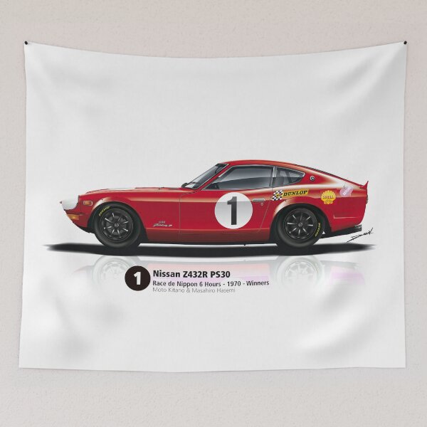 Item preview, Nissan Z432R PS30 1970 Race of Nippon n ° 1 designed and sold by David Donné.