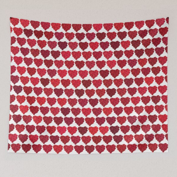 Item preview, Roses heart pattern designed and sold by wagnerps.