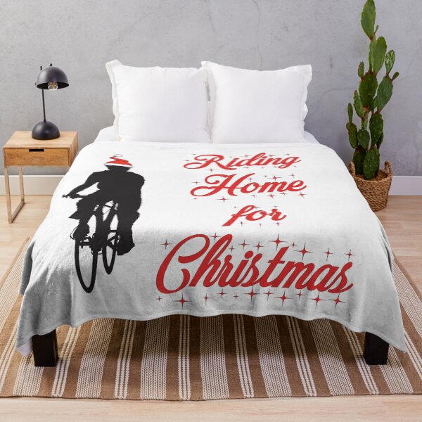 Item preview, Riding Home for Christmas designed and sold by cycleexplorers.
