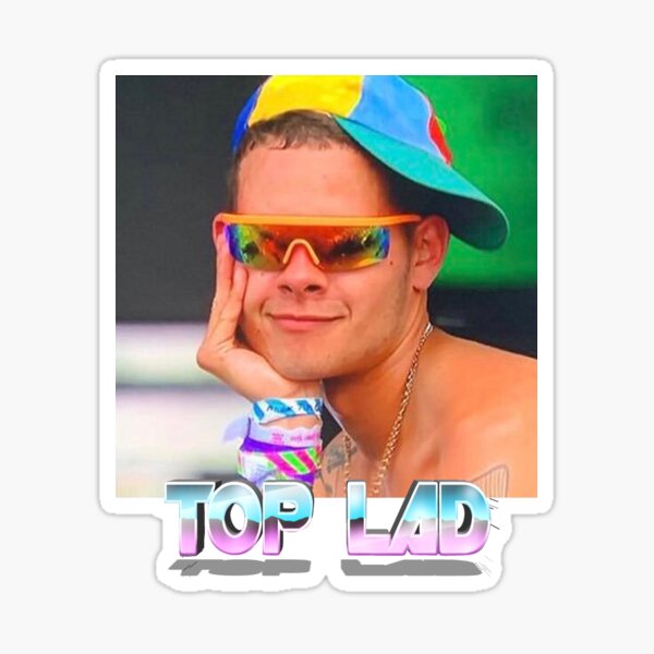 Slowthai TOP LAD Sticker