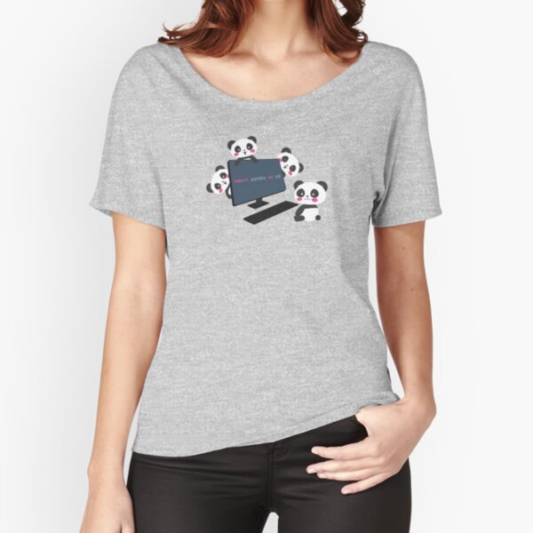 Pandas import pandas Relaxed Fit T-Shirt