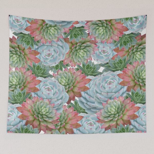 Item preview, Succulents Pattern #2 #GreenVibes #decor #art designed and sold by Anita's & Bella's Art.