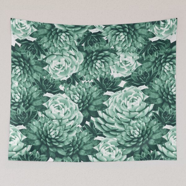 Item preview, Succulents Pattern #1 #GreenVibes #decor #art designed and sold by Anita's & Bella's Art.