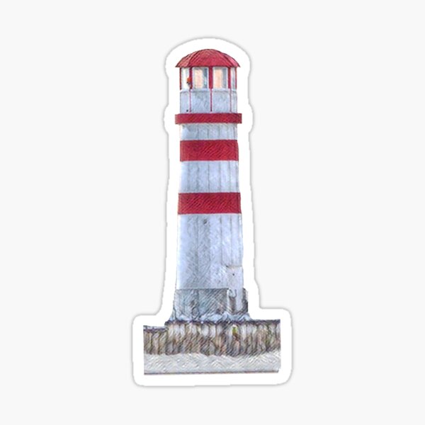 Lighthouse Glossy Sticker