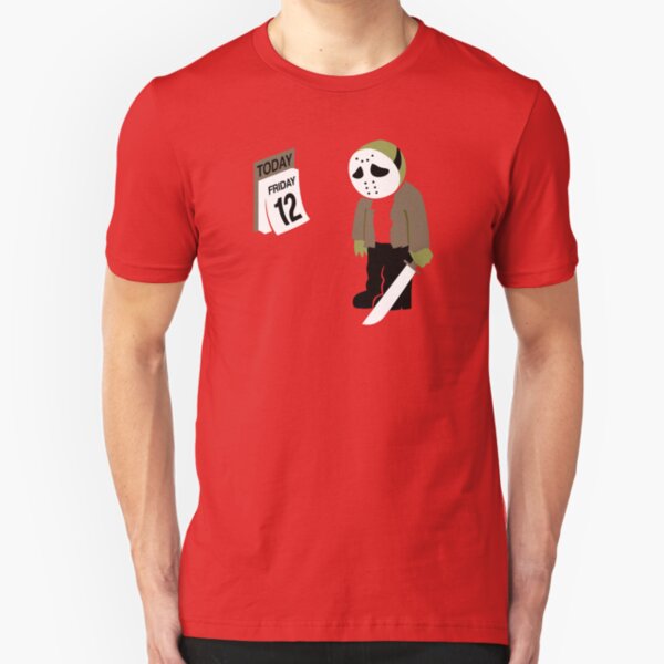 Friday The 13th Parody Slim Fit T-Shirt