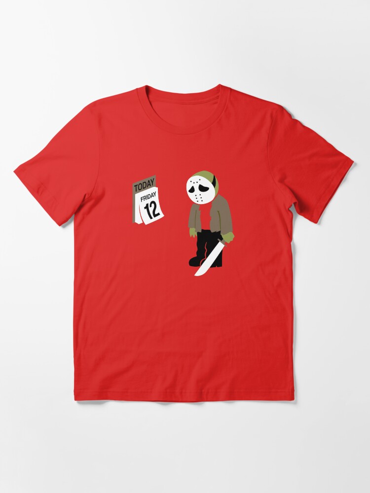Alternate view of Friday The 13th Parody Essential T-Shirt