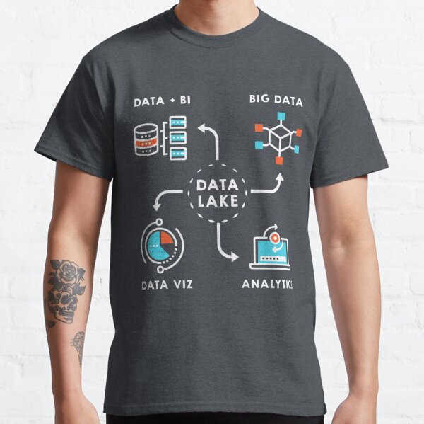 Data Lake designs for Data Geeks and engineers Classic T-Shirt