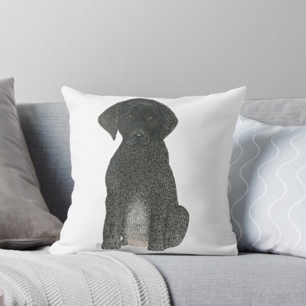 Item preview, "Boogie" the Black Labrador Puppy designed and sold by MaryClick.