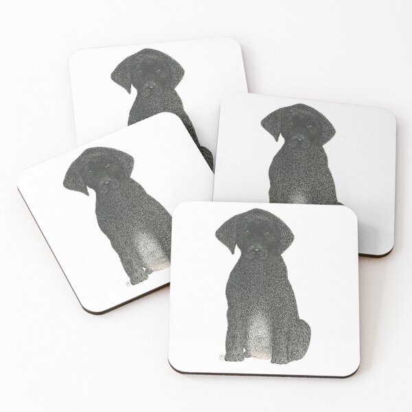 Item preview, "Boogie" the Black Labrador Puppy designed and sold by MaryClick.