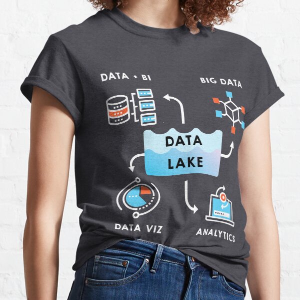 Data Lake designs for Data Geeks and engineers Classic T-Shirt