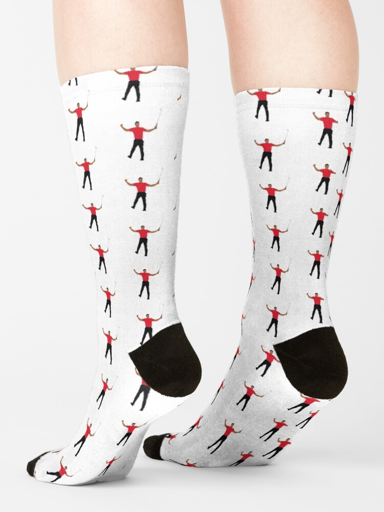 "Tiger Woods Masters Win minimalist" Socks for Sale by coylechase