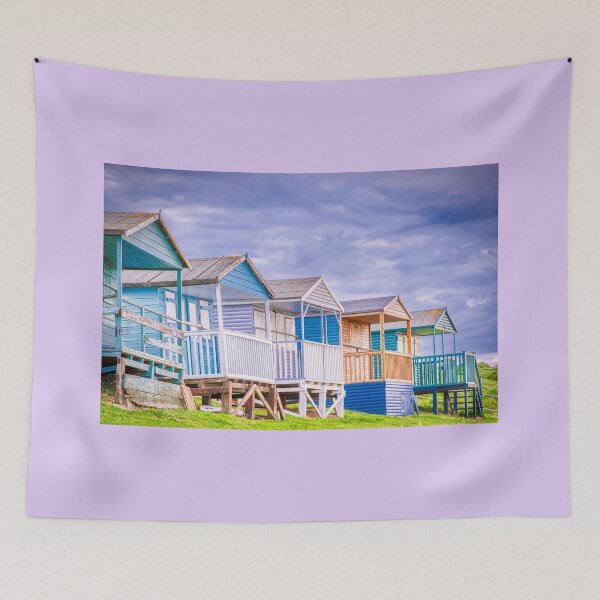 Item preview, Beach Huts in Tankerton, Kent designed and sold by HoundieLover.