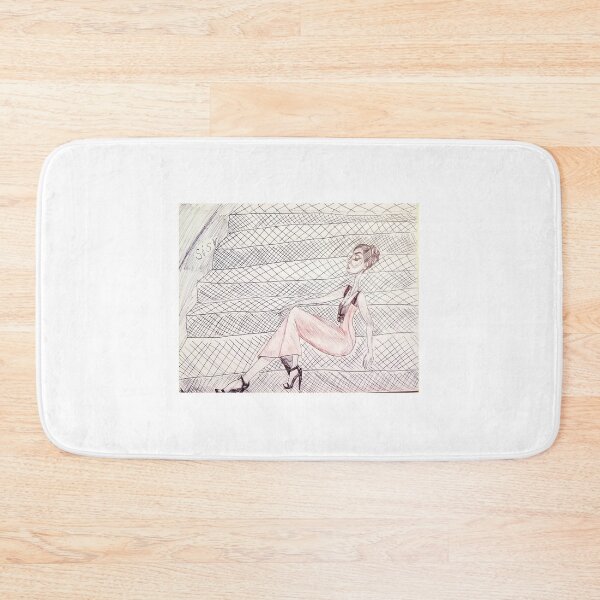 Item preview, Fallon Carrington sitting on stairs designed and sold by God >:).