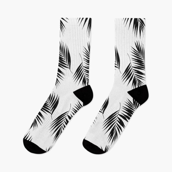 Item preview, Palm Leaves Pattern #12 #Black #White #decor #art designed and sold by Anita's & Bella's Art.