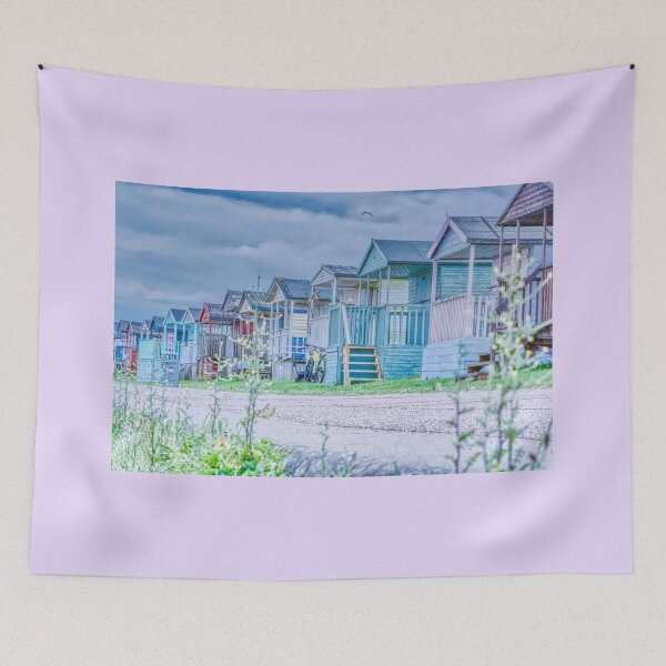 Item preview, Beach Huts in Tankerton, Kent designed and sold by HoundieLover.