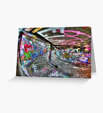 "Elk" Graffiti, London Greeting Card