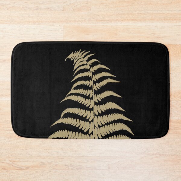 Item preview, Fern Leaf Gold on Black #1 #ornamental #decor #art designed and sold by Anita's & Bella's Art.