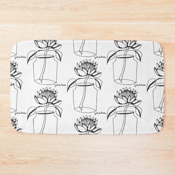 Item preview, Weskus Protea in Pot South Africa designed and sold by KrispShopping.