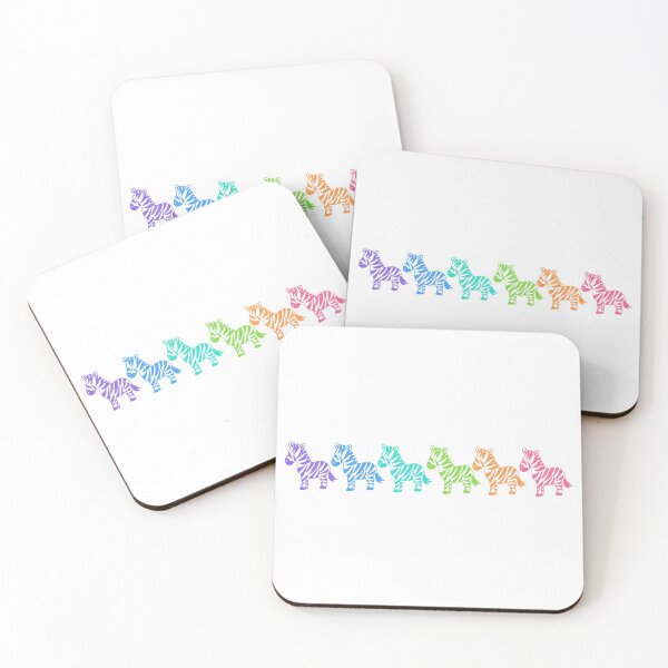 Item preview, Rainbow Zebra designed and sold by MoCatDesigns.