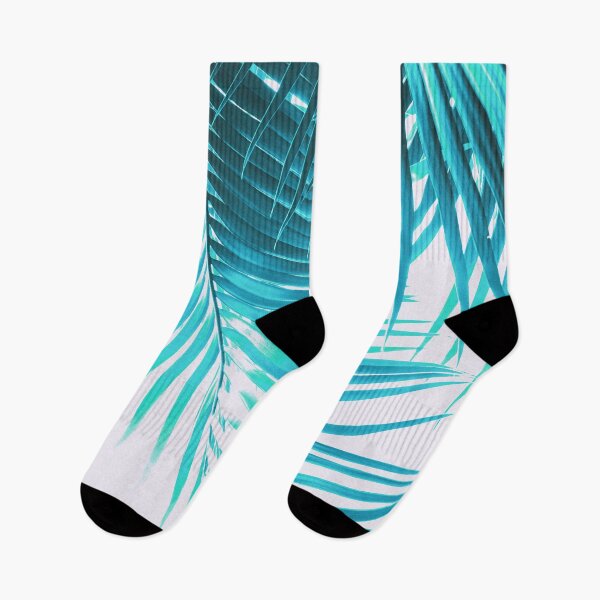 Item preview, Palm Leaves Turquoise Summer Vibes #1 #tropical #decor #art designed and sold by Anita's & Bella's Art.