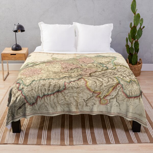Item preview, Switzerland (Swisserland) Map c. 1818 designed and sold by allhistory.