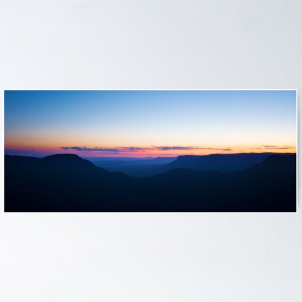 Item preview, 101229 Blue Mountains Jamison Valley Panorama designed and sold by Jaxybelle.