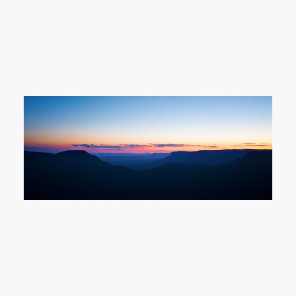 Item preview, 101229 Blue Mountains Jamison Valley Panorama designed and sold by Jaxybelle.