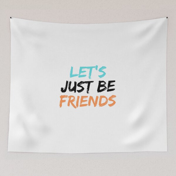 Item preview, Let's Just be Friends designed and sold by Trucking Good Tees.