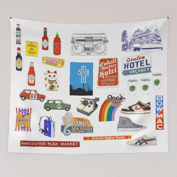Item preview, Vancouver Signage designed and sold by urbansketcher.