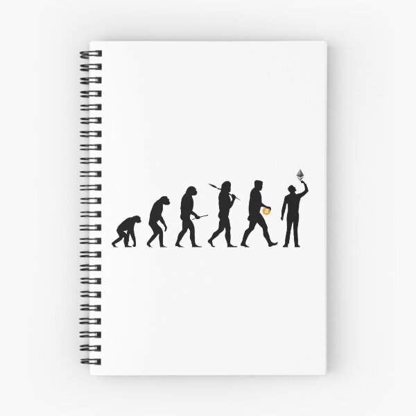 Item preview, Evolution of a Hodler (Black) designed and sold by TheLastStand.