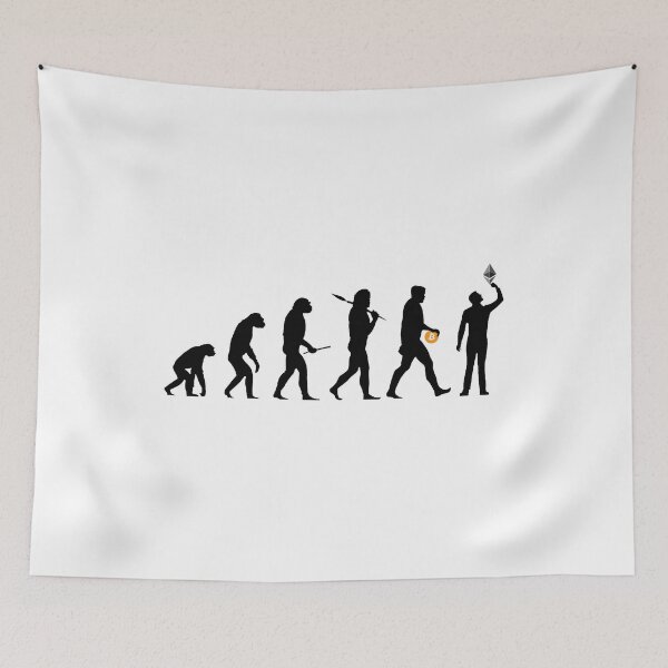 Item preview, Evolution of a Hodler (Black) designed and sold by TheLastStand.