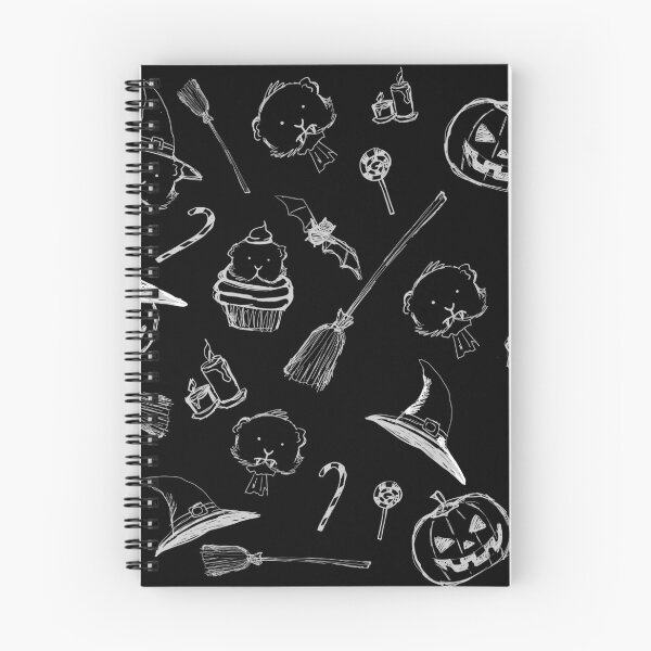 Item preview, Guinea pig shop Halloween pattern on black designed and sold by mondesign26.