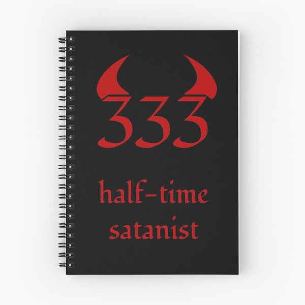 Item preview, 333 - half-time satanist designed and sold by kailukask.