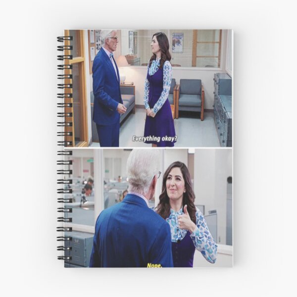Item preview, The Good Place - Janet & Michael - Everything Okay? Nope.  designed and sold by meggie1tr.