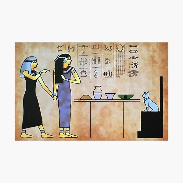 Item preview, Woman yelling at cat - Meme hieroglyph designed and sold by PotatoGear.