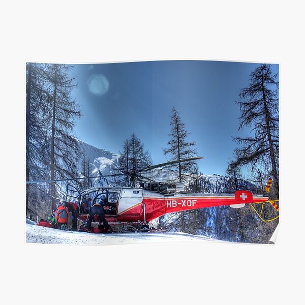 The Air Ambulance (HDR) Poster