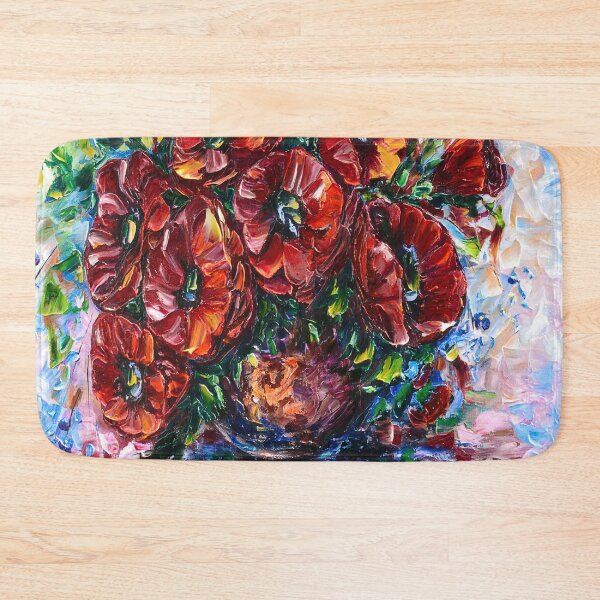 Item preview, Red Poppies In A Vase designed and sold by Rocky Mountain Artistry.