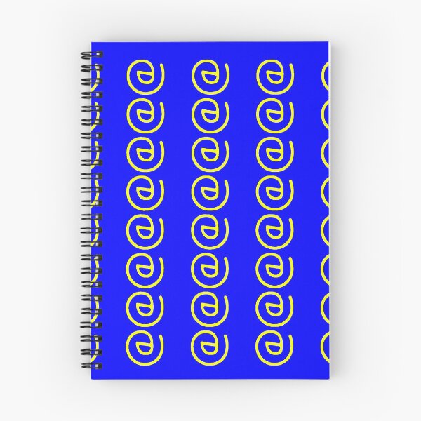 Item preview, Arroba blue yellow designed and sold by eliso silva.
