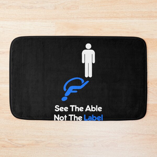 Item preview, See The Able Not The Label designed and sold by roadworkplay.