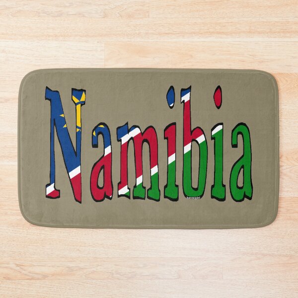 Item preview, Namibia Font with Namibian Flag designed and sold by Havocgirl.