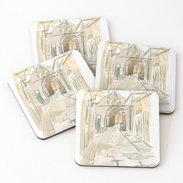 Item preview, Jerusalem Market Scene Via Dolorosa Friday designed and sold by artshop77.