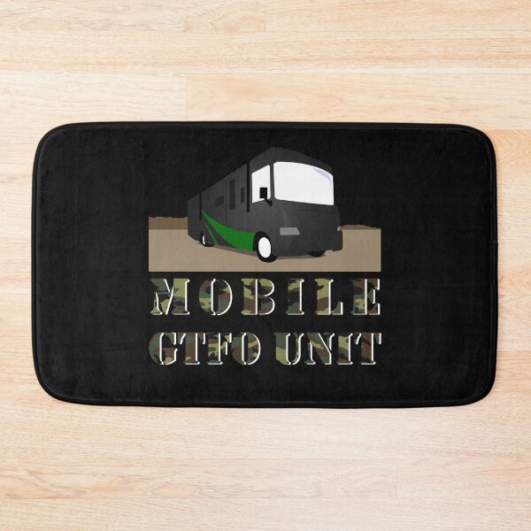 Item preview, RV Camping Mobile GTFO Unit Tee Shirt designed and sold by roadworkplay.