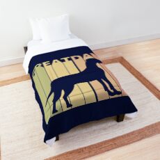 Funny Cute Great Dane Comforter