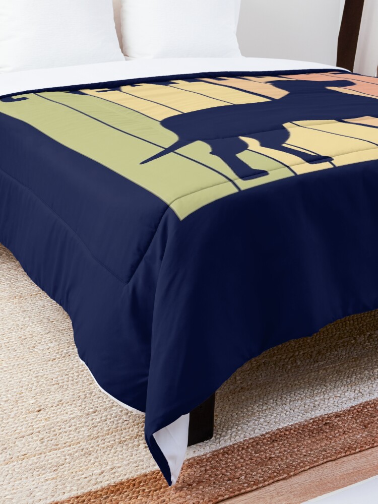 Alternate view of Funny Cute Great Dane Comforter