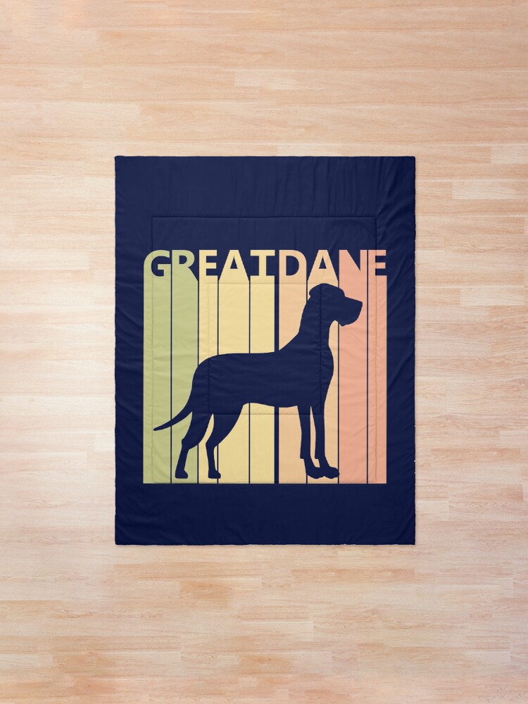 Alternate view of Funny Cute Great Dane Comforter