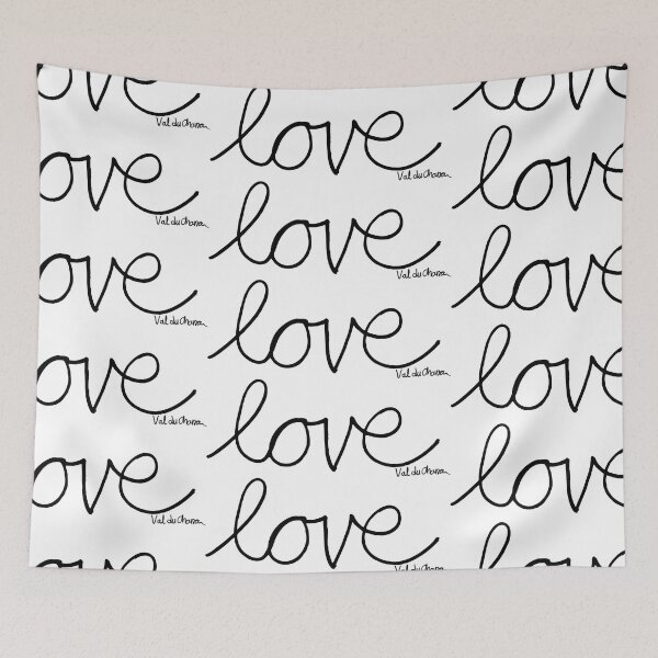 Item preview, Weskus handdrawn Love by Val du Charron designed and sold by KrispShopping.