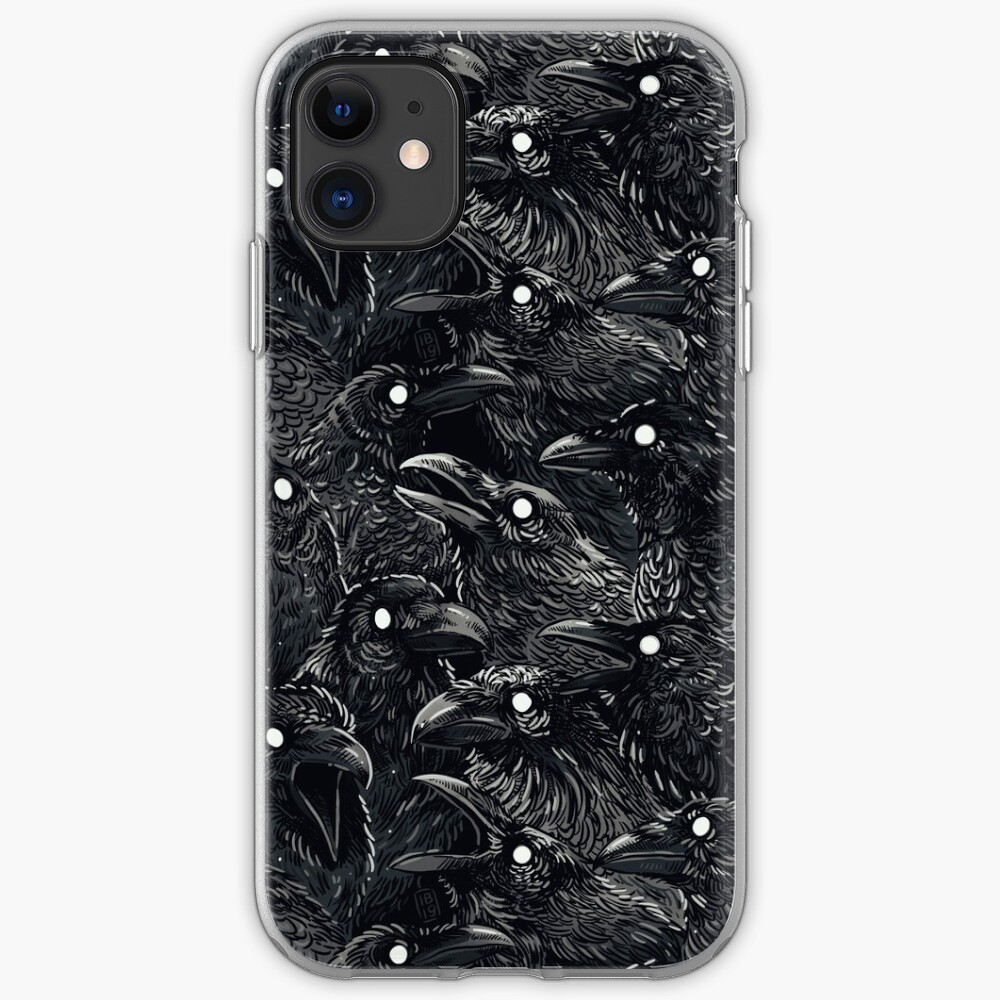 Raven pattern 2 iPhone Case & Cover