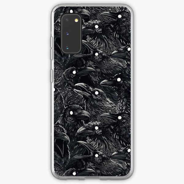 Raven pattern 2 Samsung Galaxy Soft Case