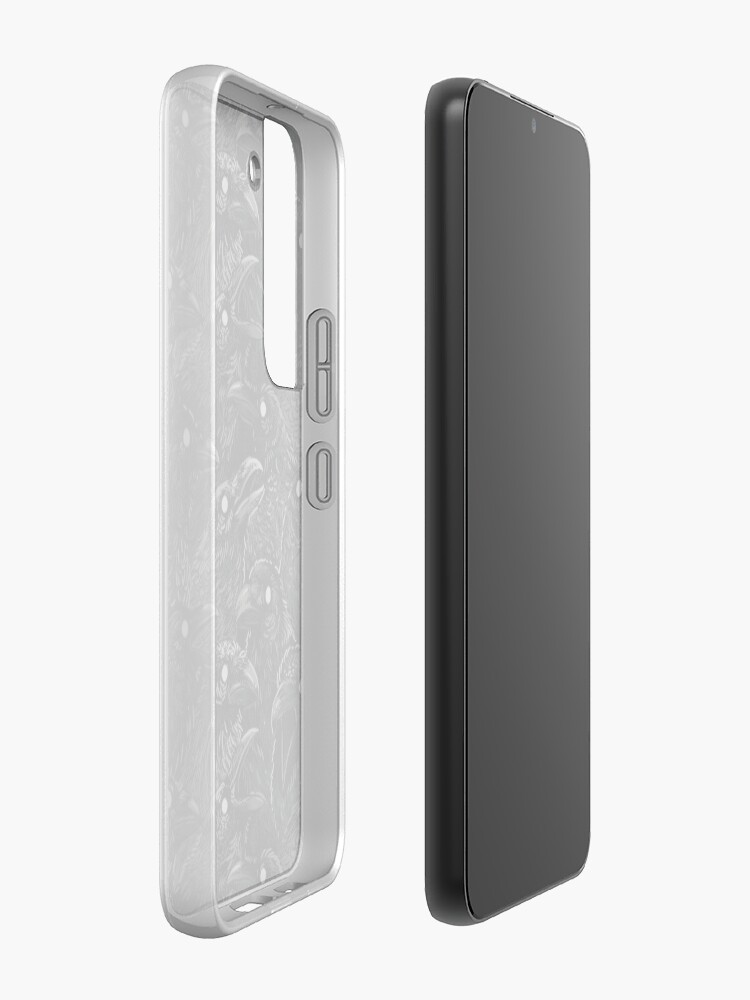 Thumbnail 2 of 4, Samsung Galaxy Phone Case, Raven pattern 2 designed and sold by freeminds.