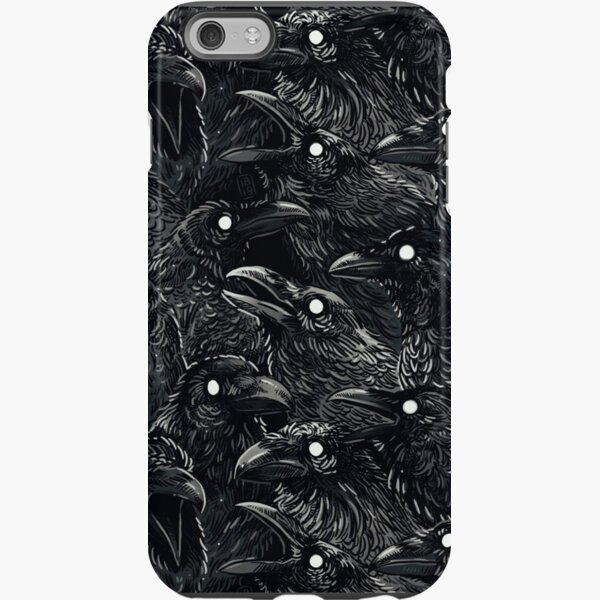 Raven pattern 2 iPhone Tough Case